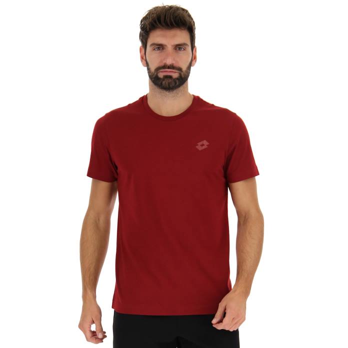 MSC TEE RHUBARB RED Lotto Man Apparel 0Z6F476