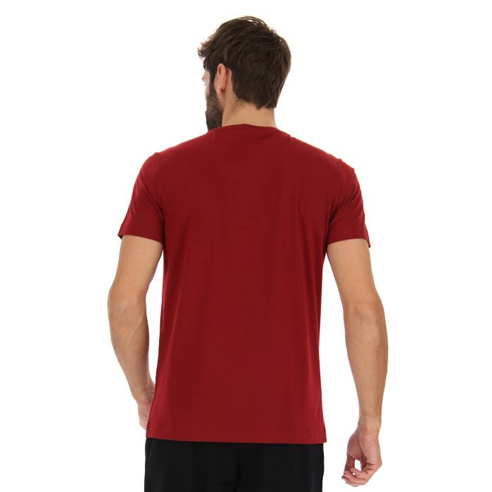 MSC TEE RHUBARB RED Lotto Man Apparel 0Z6F476