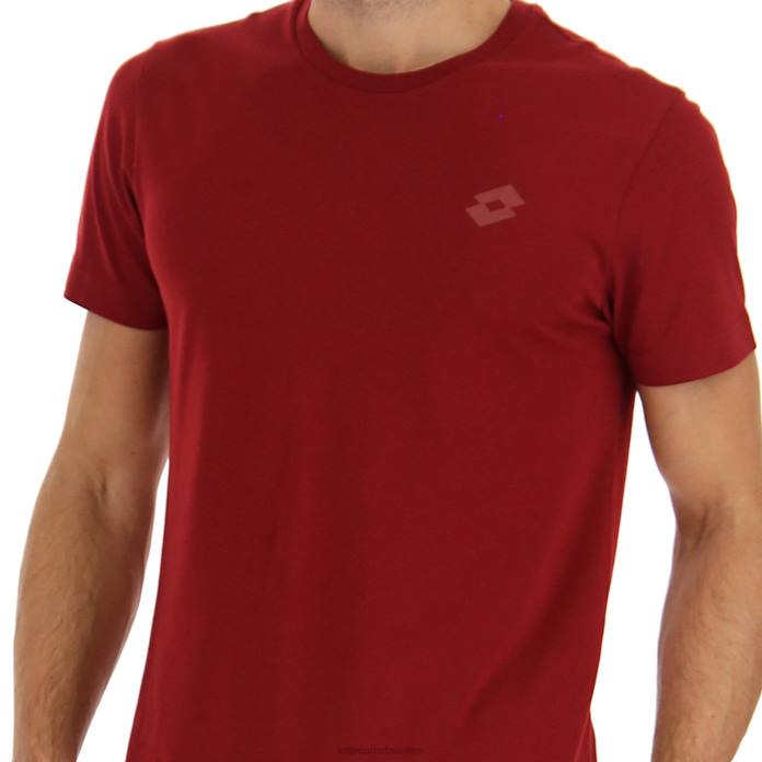 MSC TEE RHUBARB RED Lotto Man Apparel 0Z6F476