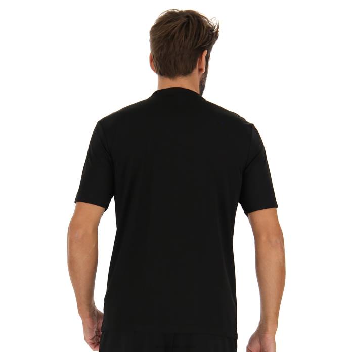 MSP TEE ALL BLACK Lotto Man Apparel 0Z6F466