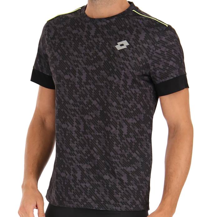 RUN&FIT TEE PRT PL SPORTS Lotto Man Apparel 0Z6F460
