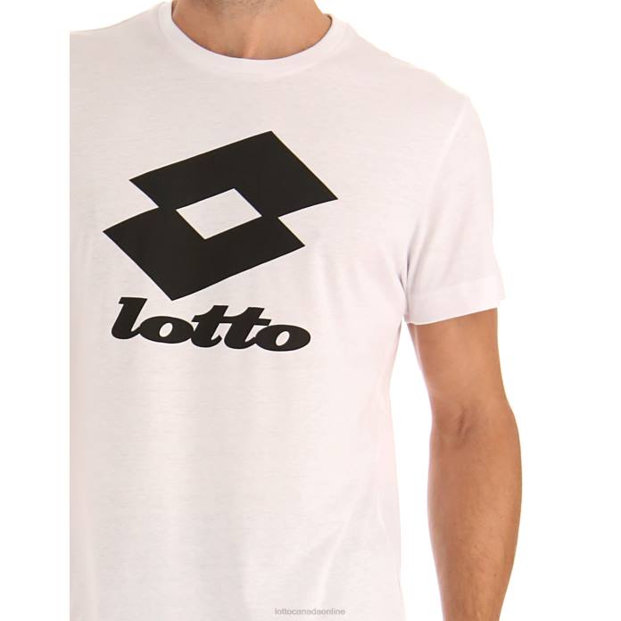 SMART III TEE BRIGHT WHITE Lotto Man Apparel 0Z6F401