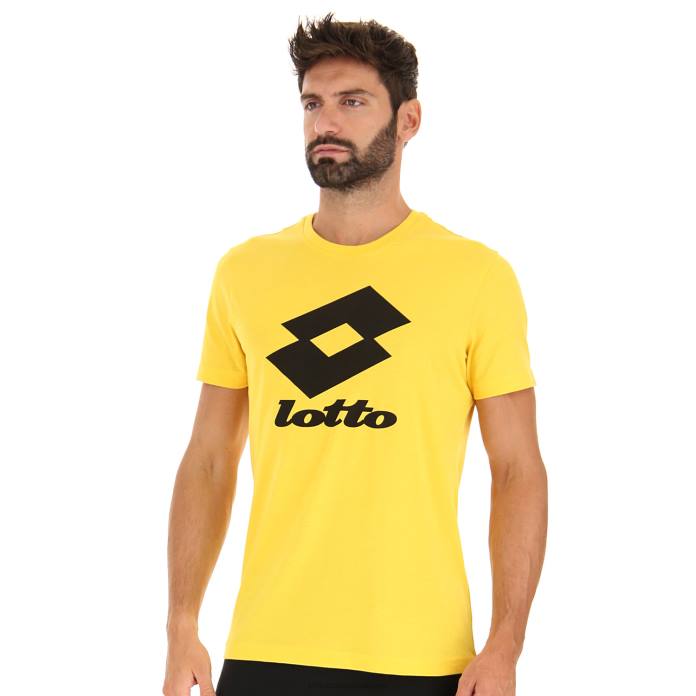 SMART III TEE FREESIA LEMON Lotto Man Apparel 0Z6F408