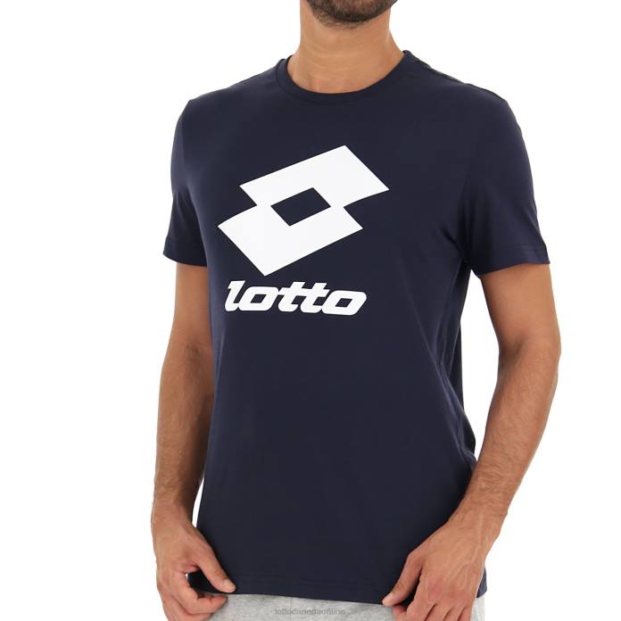 SMART II TEE JS NAVY BLUE Lotto Man Apparel 0Z6F392