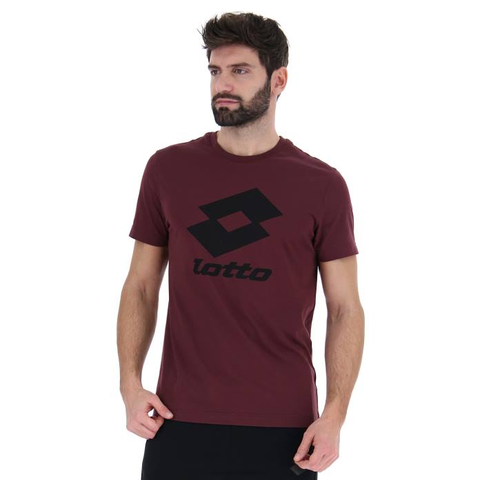 SMART II TEE JS VINEYARD DK RED Lotto Man Apparel 0Z6F399