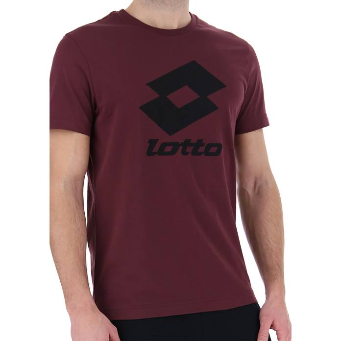 SMART II TEE JS VINEYARD DK RED Lotto Man Apparel 0Z6F399
