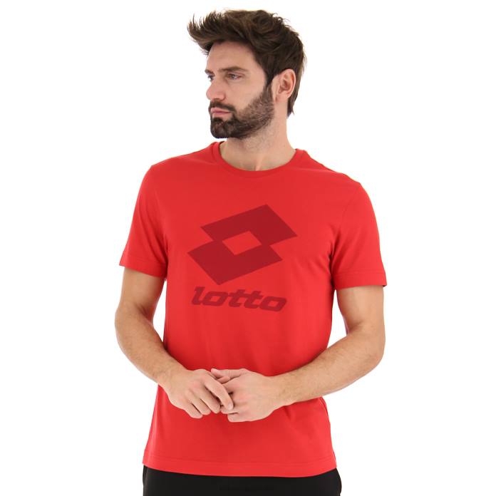 SMART IV TEE 2 TANGO RED Lotto Man Apparel 0Z6F449