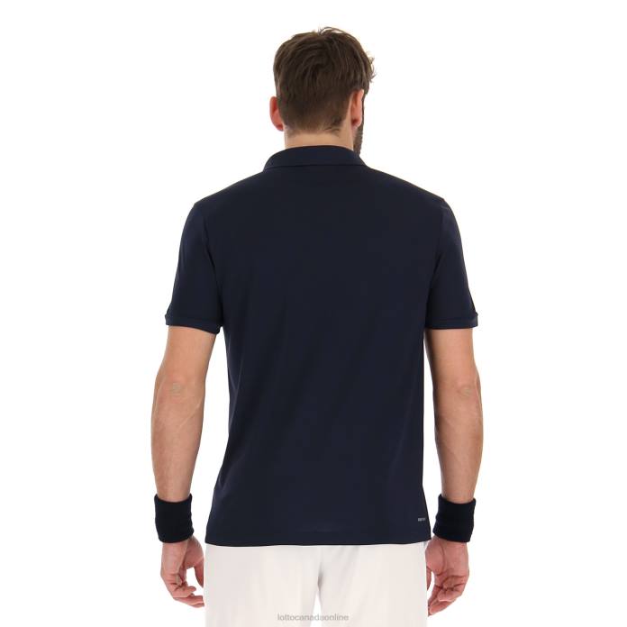 SQUADRA II POLO PL NAVY BLUE Lotto Man Apparel 0Z6F512