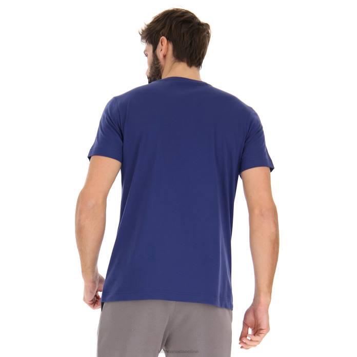 TEE BASIC BLUE PEONY Lotto Man Apparel 0Z6F456