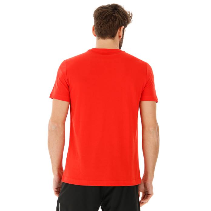 TEE BS JS FLAME RED Lotto Man Apparel 0Z6F424