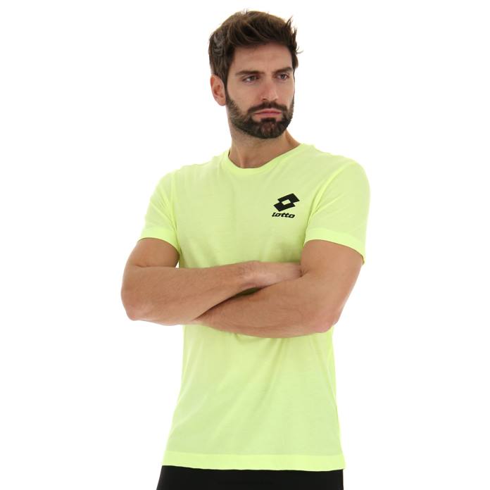 TEE BS JS YELLOW NEON Lotto Man Apparel 0Z6F434