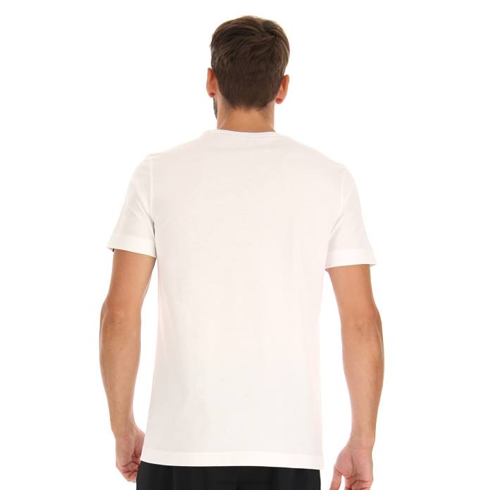 TEE ORIGINS BRIGHT WHITE Lotto Man Apparel 0Z6F438