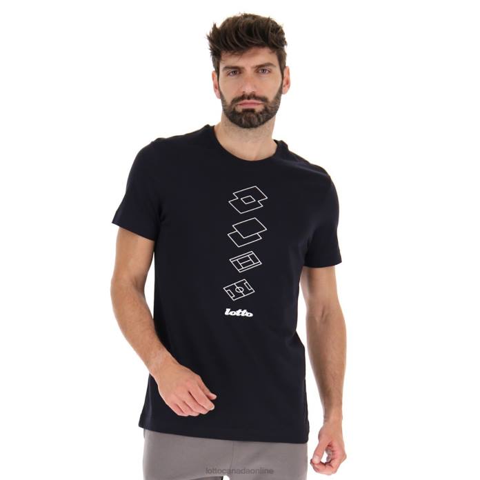 TEE ORIGINS NAVY BLUE Lotto Man Apparel 0Z6F439