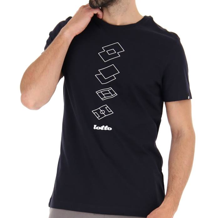 TEE ORIGINS NAVY BLUE Lotto Man Apparel 0Z6F439