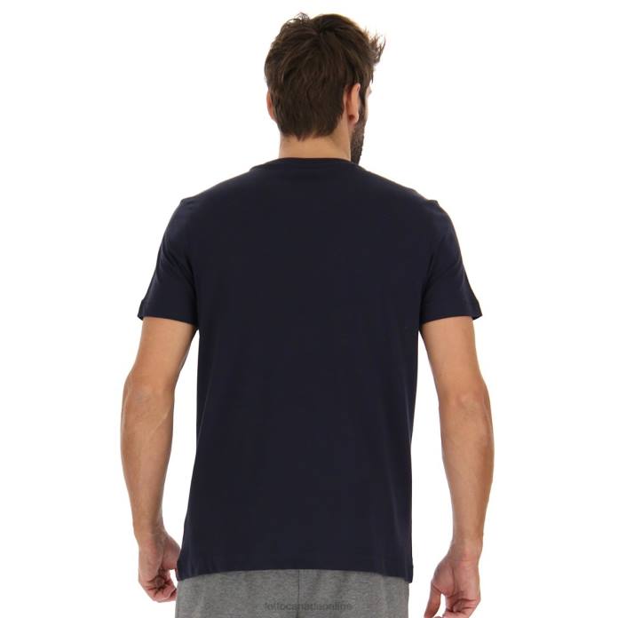 TEE PRISMA IV JS NAVY BLUE Lotto Man Apparel 0Z6F433