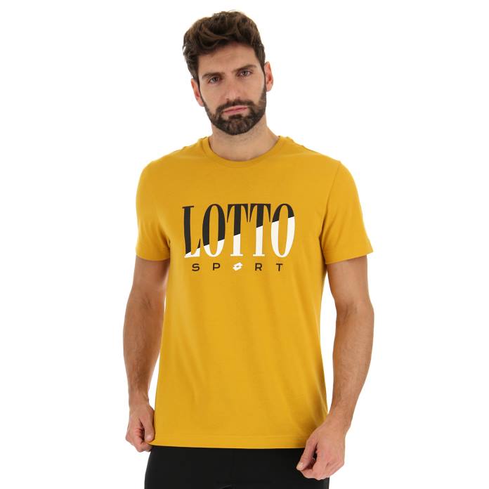 TEE SUPRA VI GOLDEN YELLOW Lotto Man Apparel 0Z6F452