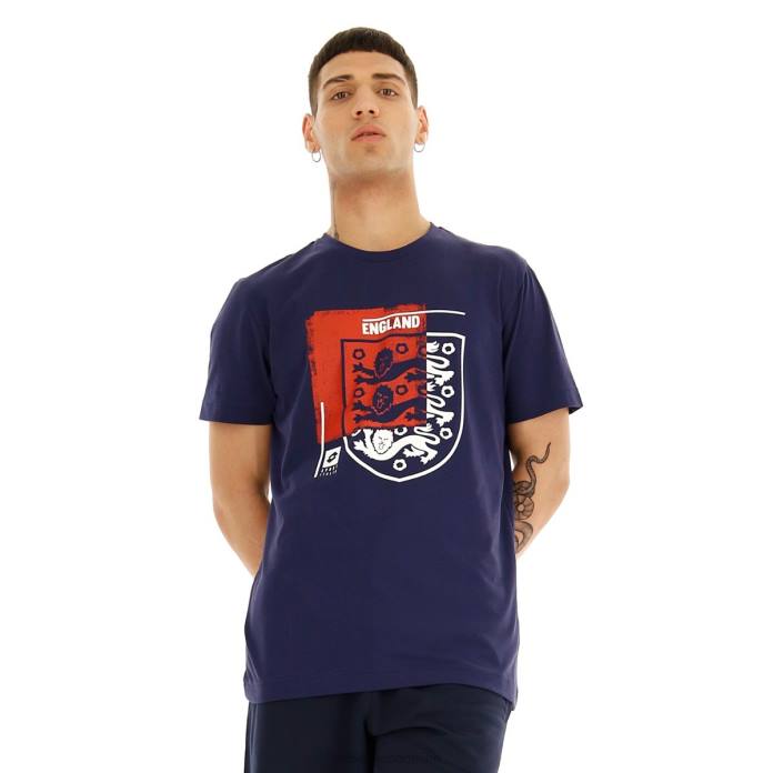 TEE WC22 ENGLAND EVENING BLUE Lotto Man Apparel 0Z6F372