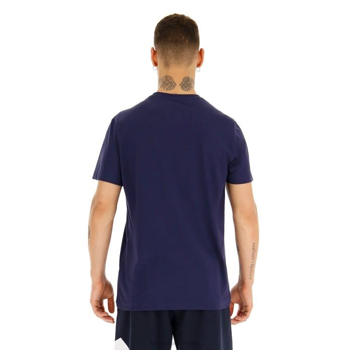 TEE WC22 ENGLAND EVENING BLUE Lotto Man Apparel 0Z6F372