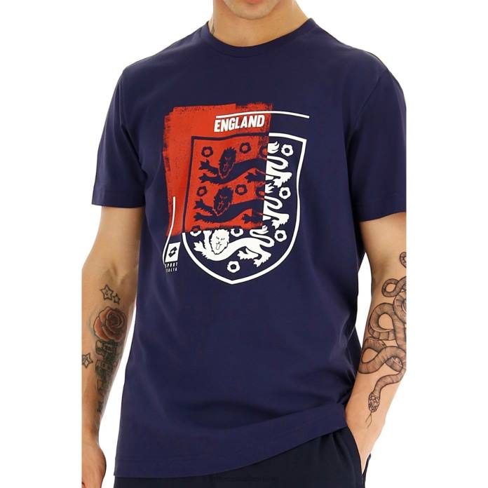 TEE WC22 ENGLAND EVENING BLUE Lotto Man Apparel 0Z6F372