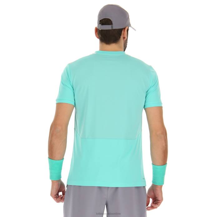 TOP IV TEE 1 GREEN 929C Lotto Man Apparel 0Z6F485