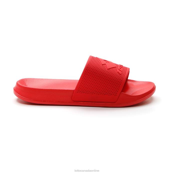 MOKU II SLIDE RED POPPY Lotto Man Shoes 0Z6F265