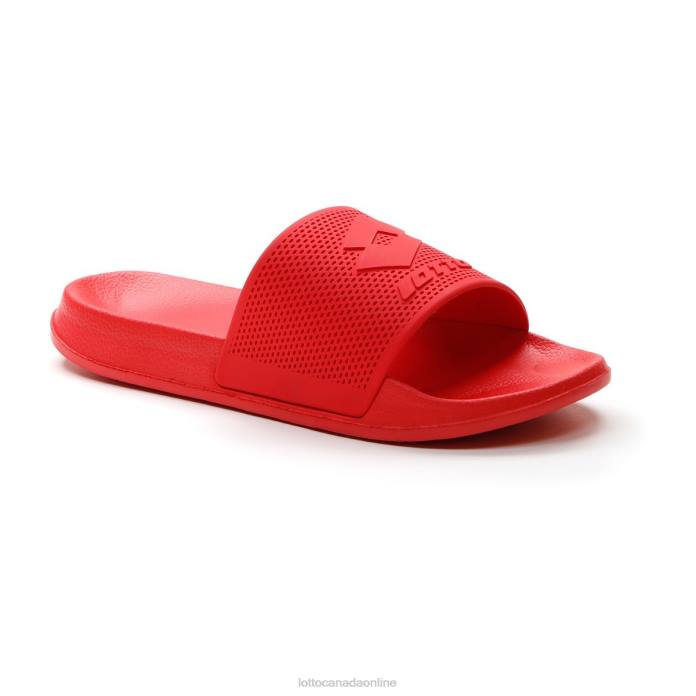 MOKU II SLIDE RED POPPY Lotto Man Shoes 0Z6F265