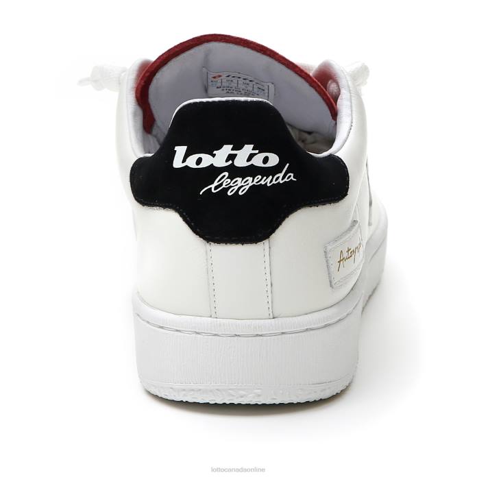 AUTOGRAPH BLOCK WHITE/DRIED TOMATO/ALL BLACK Lotto Man Shoes 0Z6F1