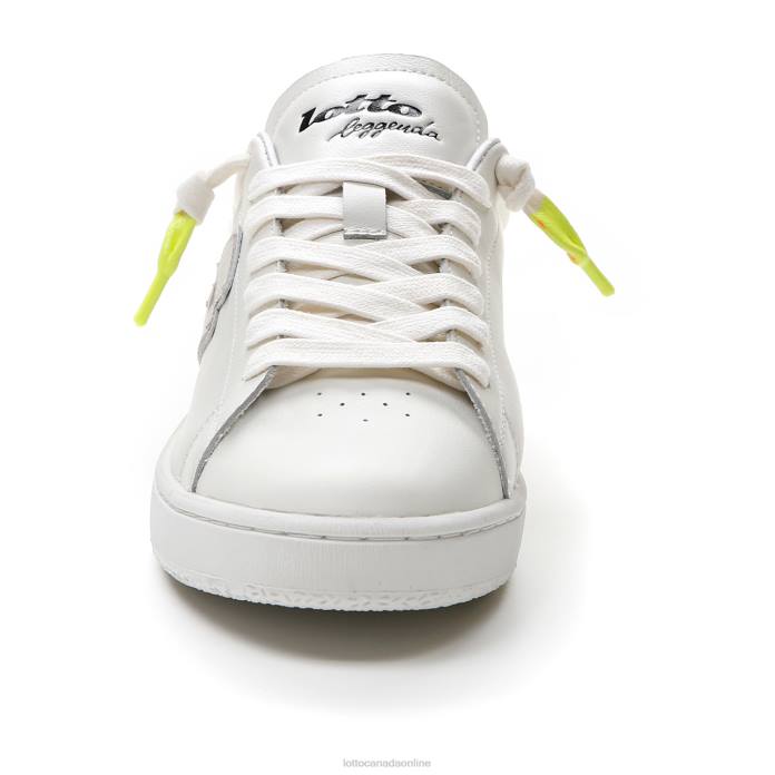 AUTOGRAPH FLUO WHITE/ALL BLACK/SAFETY YELLOW Lotto Man Shoes 0Z6F42