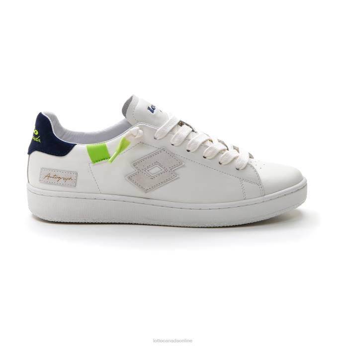 AUTOGRAPH FLUO WHITE/DRESS BLUE/SPRING GREEN Lotto Man Shoes 0Z6F41