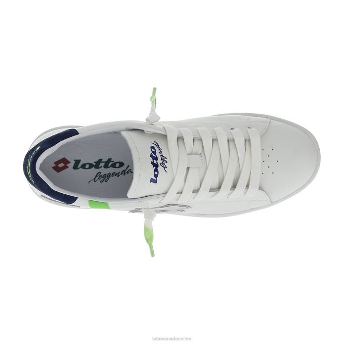 AUTOGRAPH FLUO WHITE/DRESS BLUE/SPRING GREEN Lotto Man Shoes 0Z6F41