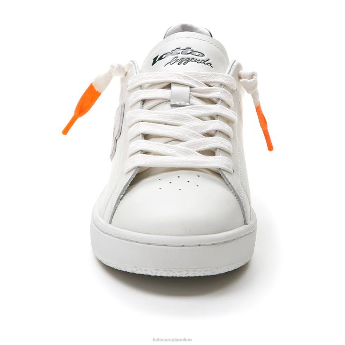AUTOGRAPH FLUO WHITE/GREEN RESIN/ORANGE FLUO 2 Lotto Man Shoes 0Z6F40