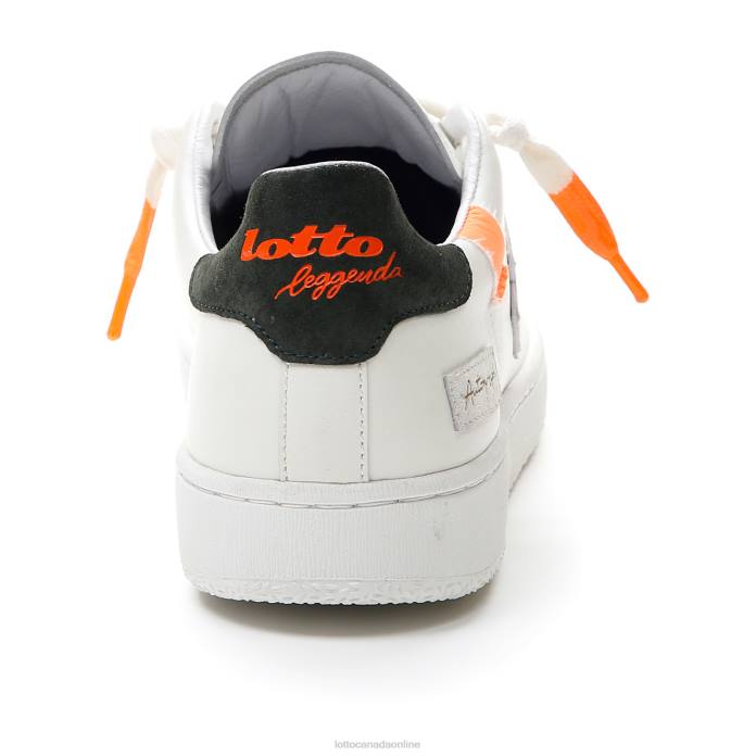 AUTOGRAPH FLUO WHITE/GREEN RESIN/ORANGE FLUO 2 Lotto Man Shoes 0Z6F40
