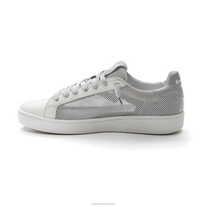AUTOGRAPH NET WHITE/COOL GRAY 6U Lotto Man Shoes 0Z6F44