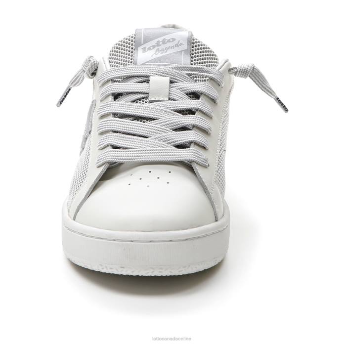 AUTOGRAPH NET WHITE/COOL GRAY 6U Lotto Man Shoes 0Z6F44