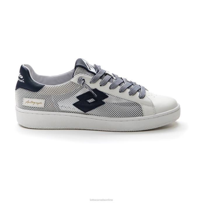 AUTOGRAPH NET WHITE/DRESS BLUE Lotto Man Shoes 0Z6F45