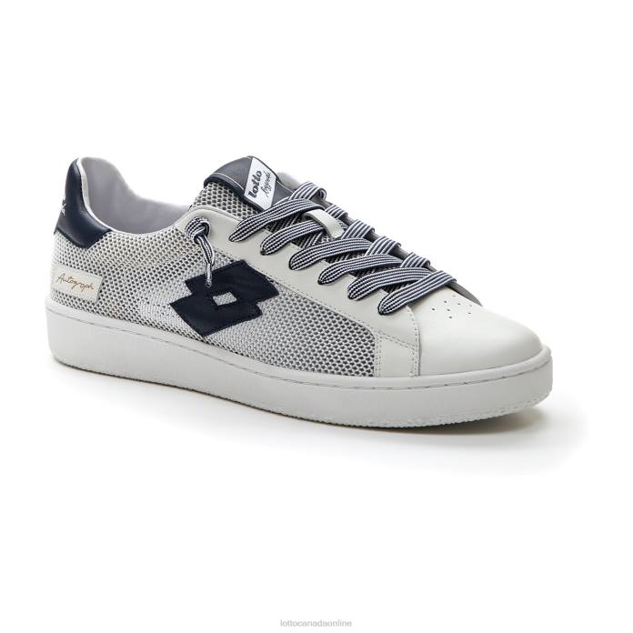 AUTOGRAPH NET WHITE/DRESS BLUE Lotto Man Shoes 0Z6F45