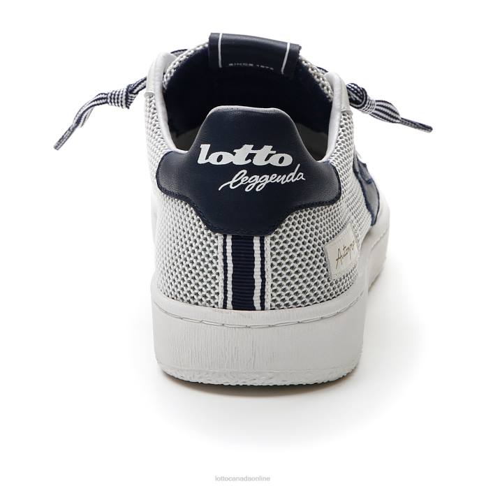 AUTOGRAPH NET WHITE/DRESS BLUE Lotto Man Shoes 0Z6F45