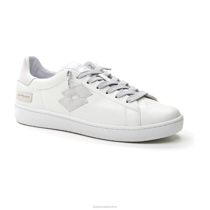 AUTOGRAPH WHITE Lotto Man Shoes 0Z6F15