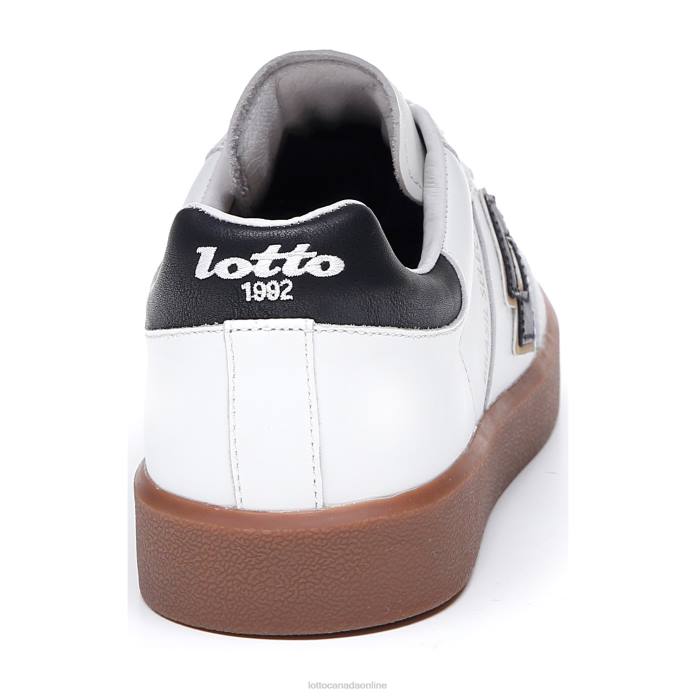 BRASIL SELECT LTH ALL WHITE/ALL BLACK Lotto Man Shoes 0Z6F27
