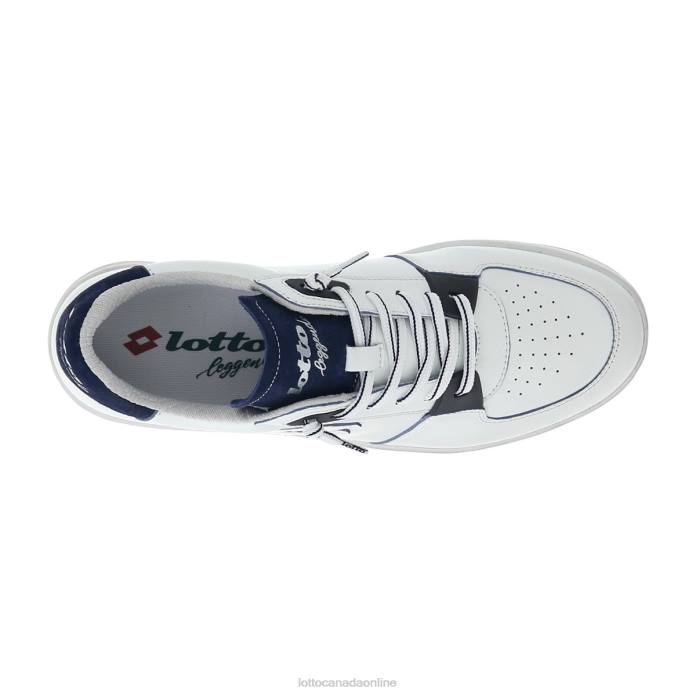 SIGNATURE EDGE WHITE/DRESS BLUE Lotto Man Shoes 0Z6F9