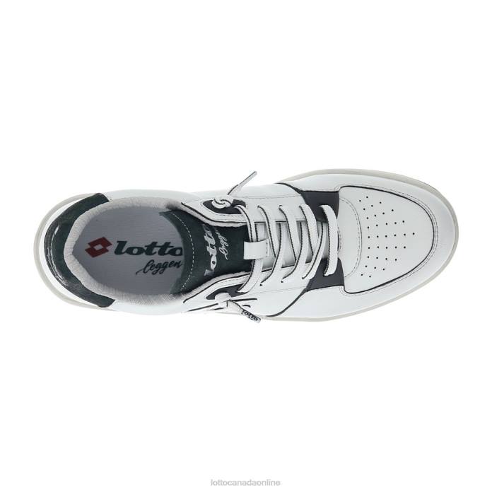 SIGNATURE EDGE WHITE/GREEN RESIN Lotto Man Shoes 0Z6F8