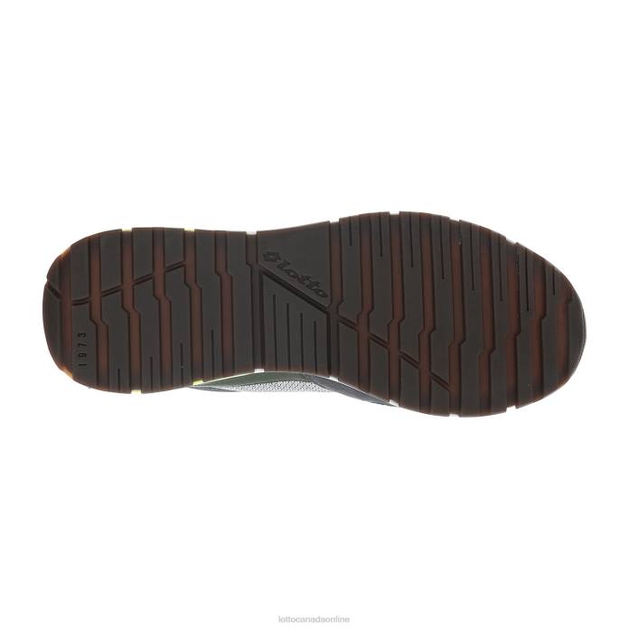 TOKYO GINZA ASH GRAY/ALL BLACK/SHADOW GRAY Lotto Man Shoes 0Z6F22