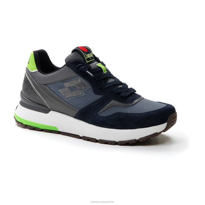 TOKYO GINZA BLUE MIRAGE/ALL BLACK/DARK BLUE Lotto Man Shoes 0Z6F10