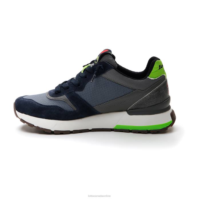 TOKYO GINZA BLUE MIRAGE/ALL BLACK/DARK BLUE Lotto Man Shoes 0Z6F10