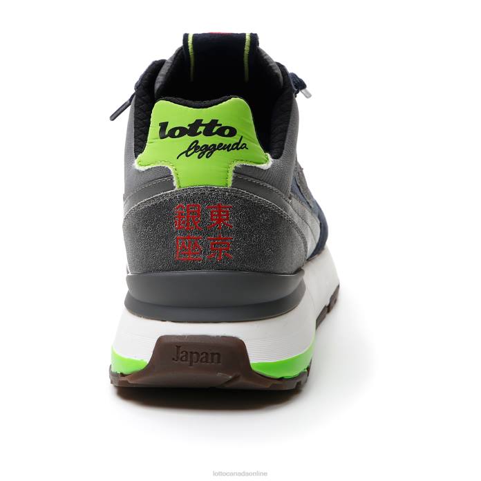 TOKYO GINZA BLUE MIRAGE/ALL BLACK/DARK BLUE Lotto Man Shoes 0Z6F10