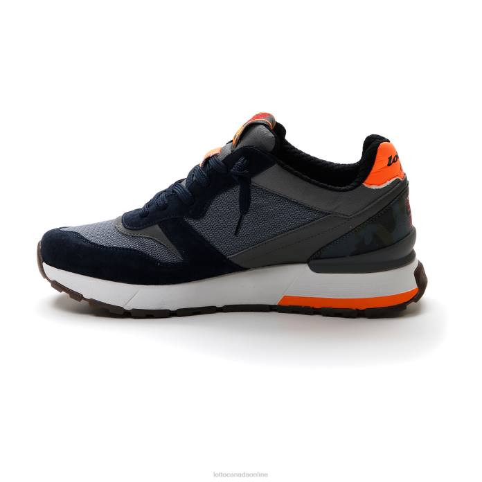 TOKYO GINZA CAMO DARK BLUE/BLUE MIRAGE/CHARCOAL Lotto Man Shoes 0Z6F23