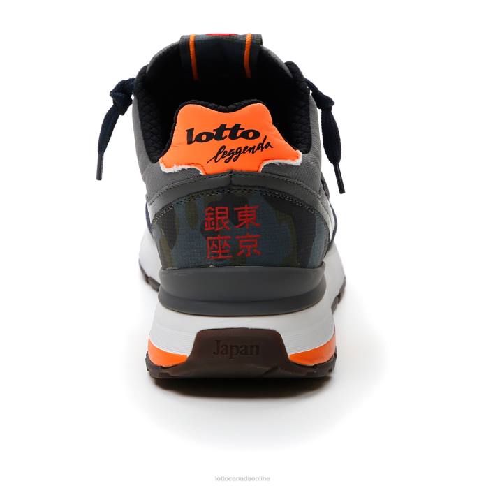 TOKYO GINZA CAMO DARK BLUE/BLUE MIRAGE/CHARCOAL Lotto Man Shoes 0Z6F23