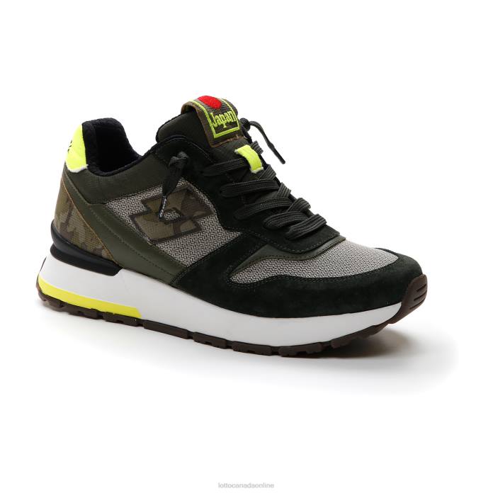 TOKYO GINZA CAMO GREEN RESIN/WARM GRAY 4U/GRAPE LEAF Lotto Man Shoes 0Z6F24
