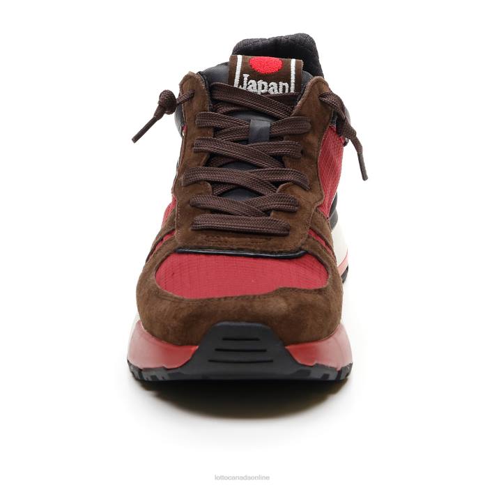 TOKYO SHIBUYA FONDANT BROWN/ALL BLACK/DRIED TOMATO Lotto Man Shoes 0Z6F39