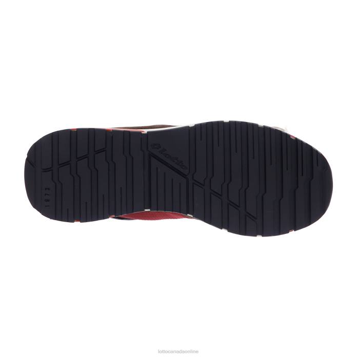 TOKYO SHIBUYA FONDANT BROWN/ALL BLACK/DRIED TOMATO Lotto Man Shoes 0Z6F39